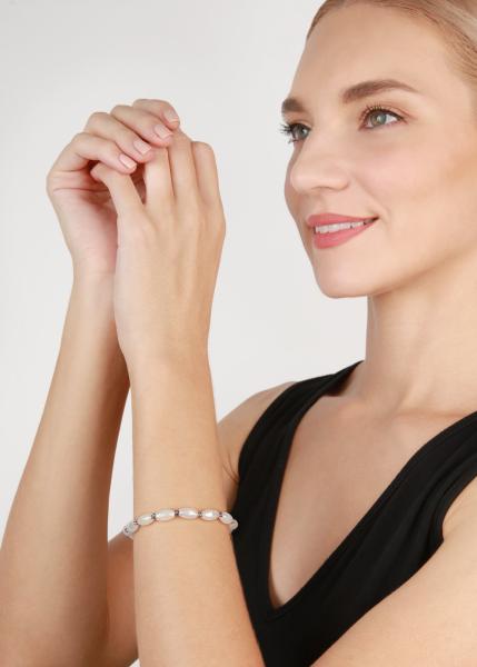 Weiß - Petit Glamour d'Afrique - Konplott bracelet